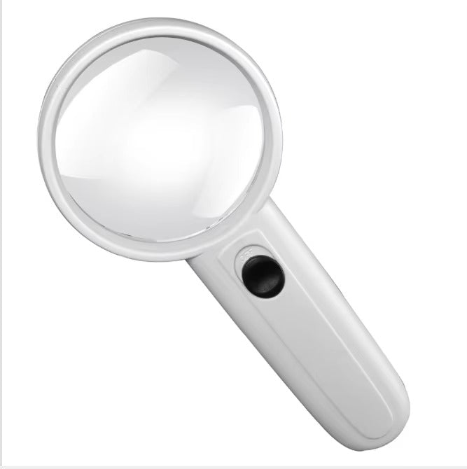 MG6B-3 5X Reading Handheld Magnifying Glass with LED Light