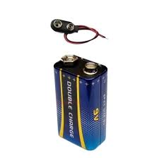 9V Battery Double Charge