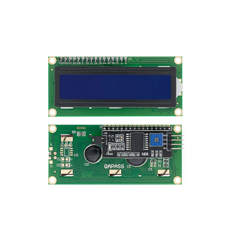 Pre-Soldered 16x2 LCD with I2C Module for Arduino & Pi