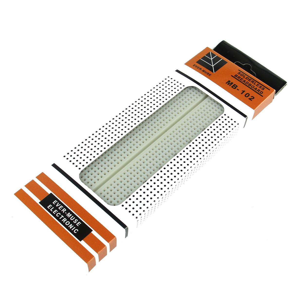 Breadboard MB102 830 Points Project Board Solder-less