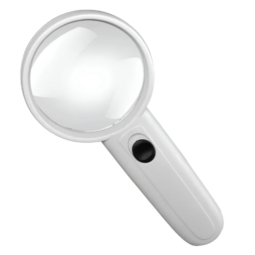MG6B-3 5X Reading Handheld Magnifying Glass with LED Light