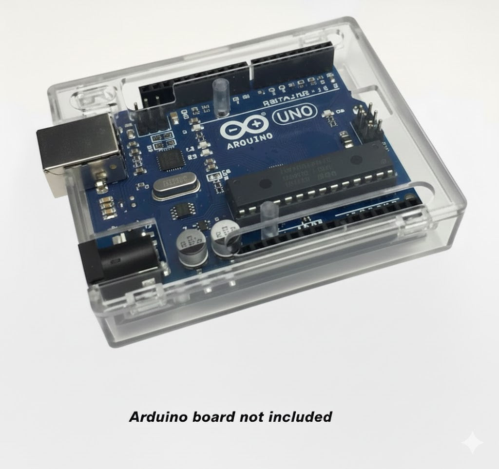 Arduino Uno R3 Enclosure ABS Transparent Case